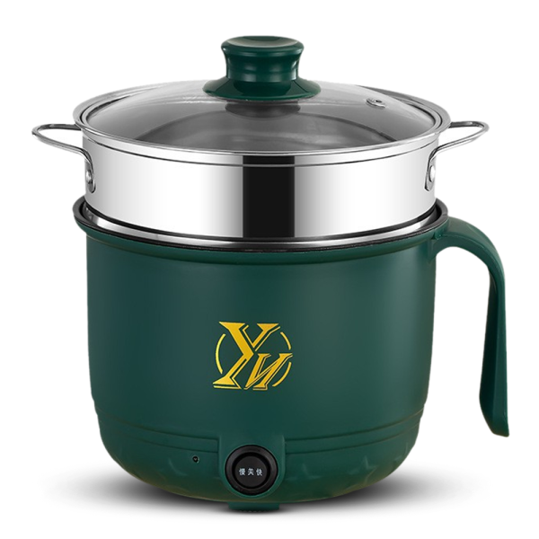 YN Electric Cooking Pot 18cm – Green Color