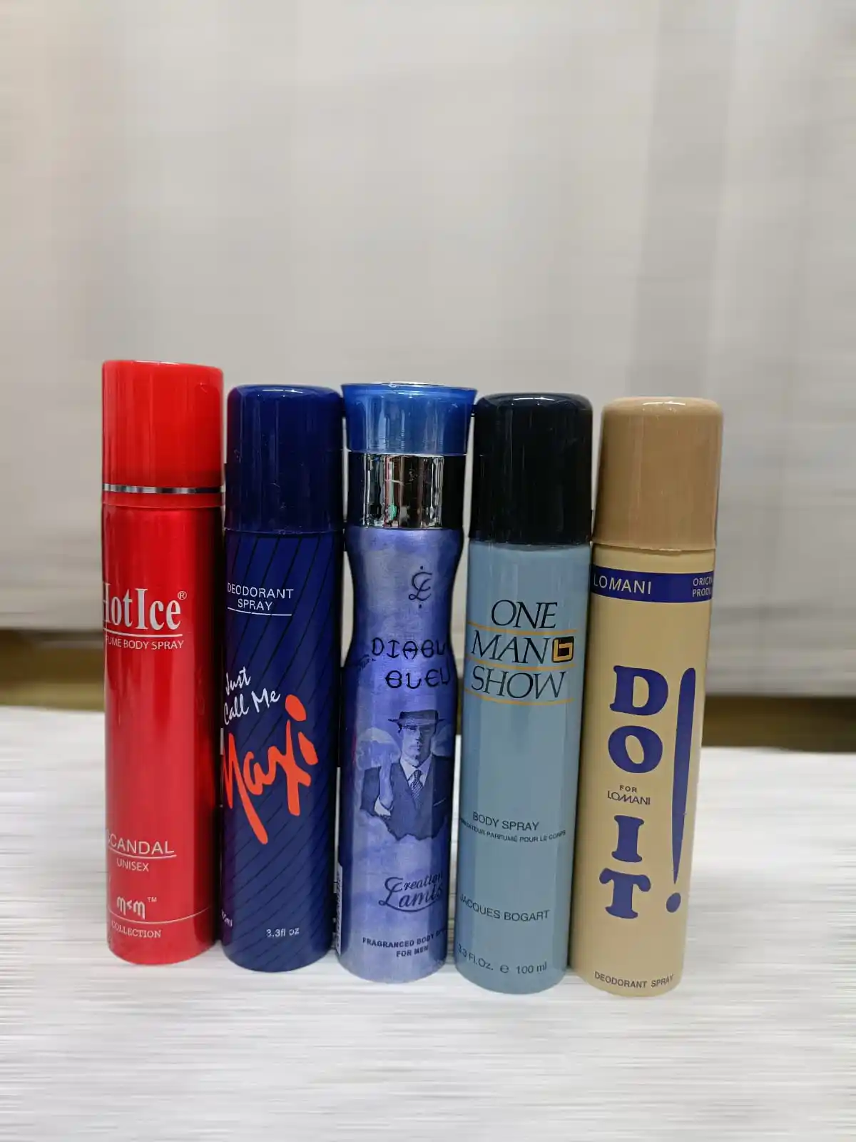 100ML 5 pcs Body Spray Combo(এখনি অর্ডার কনফার্ম করলে সারা বাংলাদেশে হোমডেলিভারি চার্জ ফ্রী)