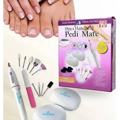 18 Pcs Handheld Pedi Mate