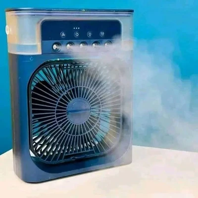 Mini air Cooler fan Get Free 20000 mah Battery power bank