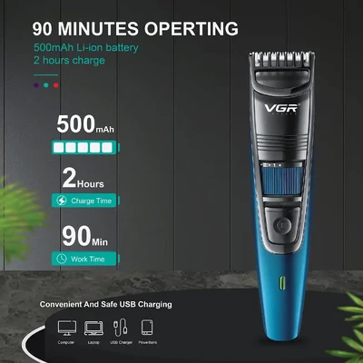 VGR V-052 Trimmer Hair Clipper & Beard Trimmer