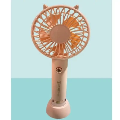 Jy super jy 2320 model mini rechargeable fan with led light